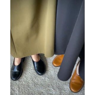 HARUTA×CLANE FLAT SHOES