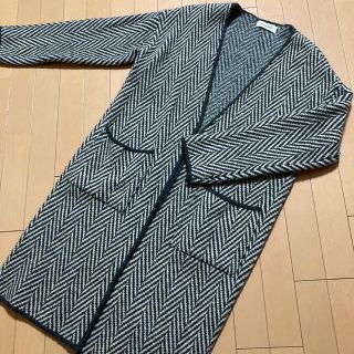 ネストローブ(nest Robe)のhagumu ハグム　ニットロングコート カーディガン(ロングコート)