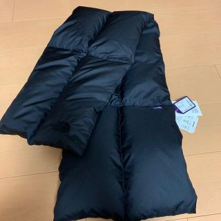 ザノースフェイス(THE NORTH FACE)のノースフェイス　ダウンマフラー　黒(マフラー)