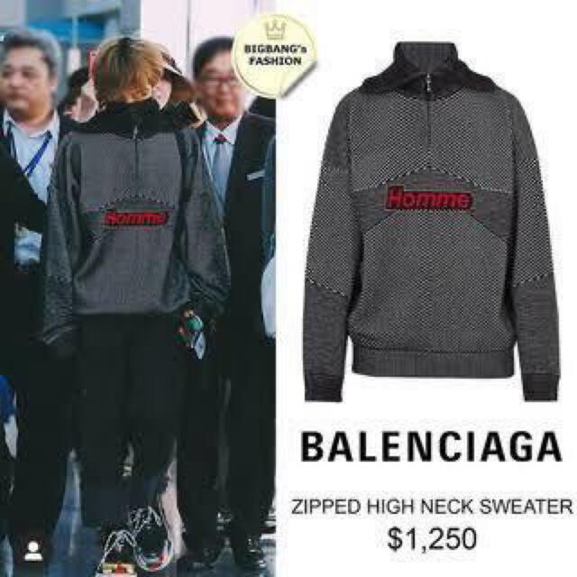 Balenciaga(バレンシアガ)の名作 BALENCIAGA HOMME knit メンズのトップス(ニット/セーター)の商品写真