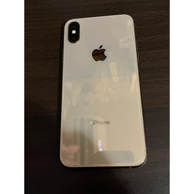 Apple(アップル)のiPhoneXS 256GB Gold SIMフリー スマホ/家電/カメラのスマートフォン/携帯電話(スマートフォン本体)の商品写真