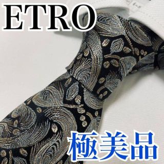 エトロ(ETRO)の極美品 エトロ ETRO ネクタイ 高級シルク ペイズリー 早い者勝ち(ネクタイ)