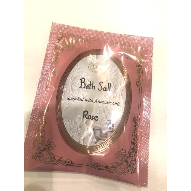 SABON(サボン)のSABON バスソルト　Rose 1回分 コスメ/美容のボディケア(入浴剤/バスソルト)の商品写真