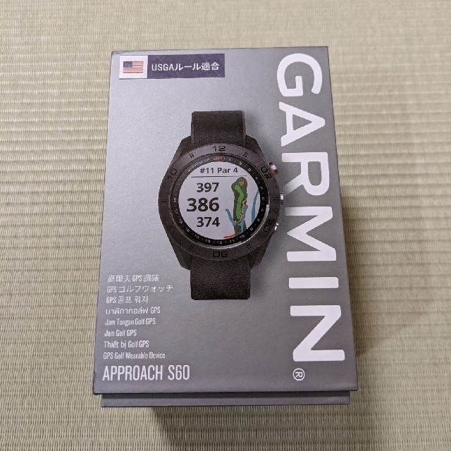 GARMIN プレミアム　GPSゴルフウォッチ　Approach S60