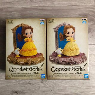 ディズニー(Disney)のディズニー Qposket stories ベル フィギュア 2個セット(アニメ/ゲーム)