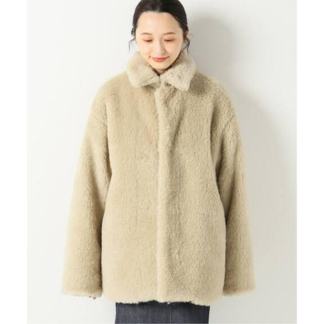 Ron Herman(ロンハーマン)のAURALEE SHETLAND WOOL BOA BIG BLOUSON レディースのジャケット/アウター(毛皮/ファーコート)の商品写真