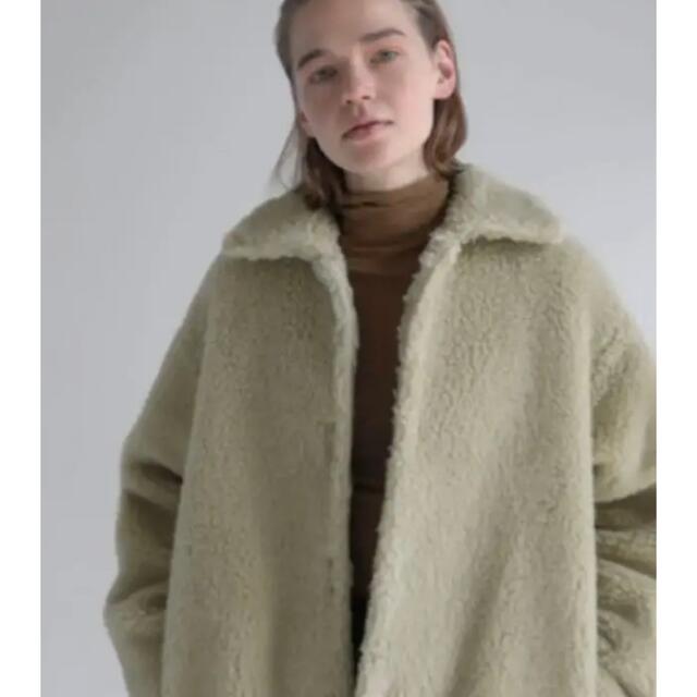 AURALEE SHETLAND WOOL BOA BIG BLOUSON 超熱 46550円引き www.gold ...