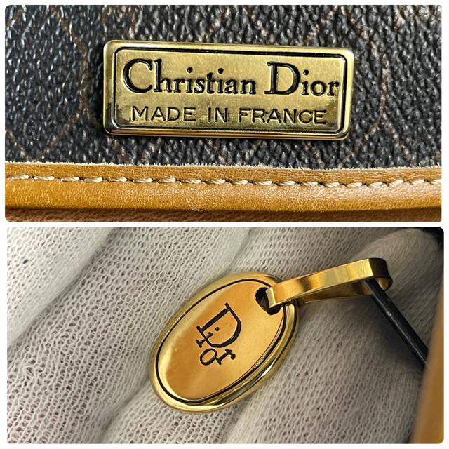 Christian Dior(クリスチャンディオール)の超美品　ヴィンテージ　クリスチャンディオール　レザー　ショルダーバッグ レディースのバッグ(ショルダーバッグ)の商品写真