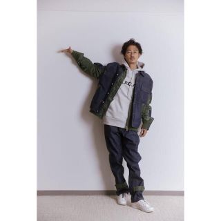 sacai APC コラボ パーカー フーディ サカイ A.P.C