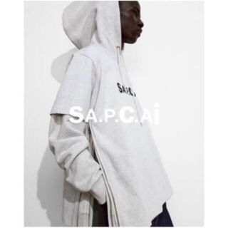 sacai apc コラボパーカー