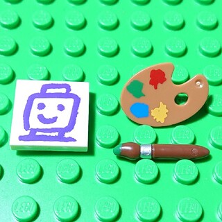 レゴ(Lego)の【新品】LEGO お絵かき《Ｂ》セット レゴ ミニフィグアイテム(その他)