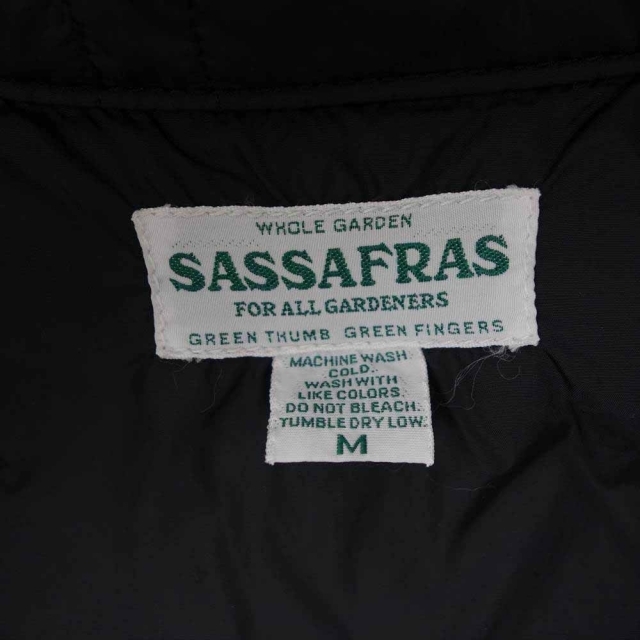 SASSAFRAS ブレーカー ジャケット Mの通販 by LIFEラクマ店｜ササフラスならラクマ - SASAFRAS ササフラス キルティング SALE