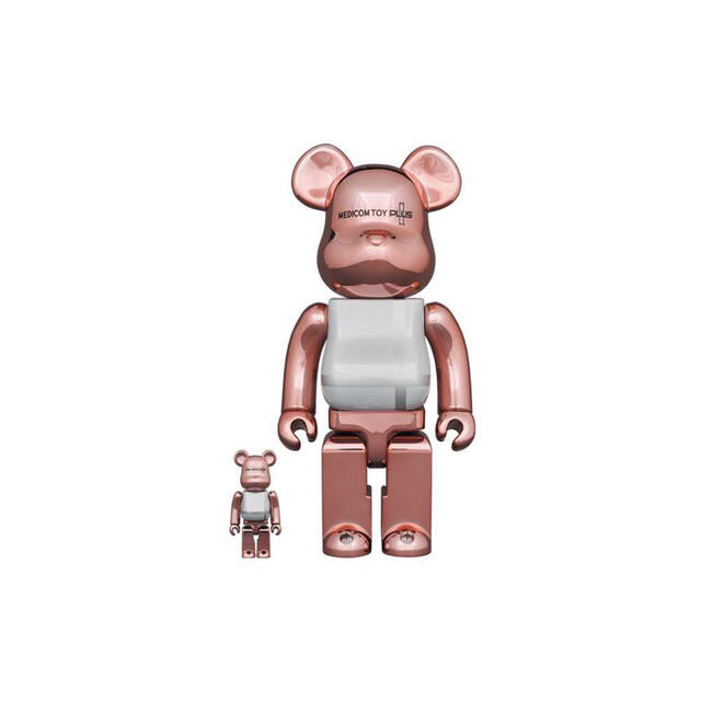 MEDICOM TOY - BE@RBRICK PINK GOLD CHROME Ver.100％＆400％の通販 by ...