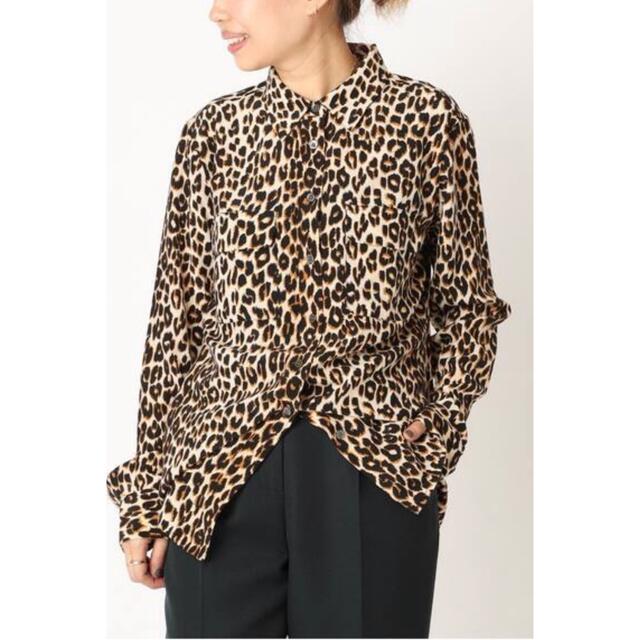 DEUXIEME CLASSE(ドゥーズィエムクラス)の新品【EQUIPMENT /エキップモン】LEOPARD シャツ レディースのトップス(シャツ/ブラウス(長袖/七分))の商品写真