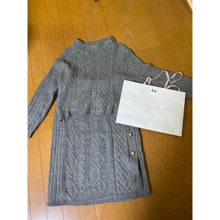 ウィルセレクション(WILLSELECTION)のうたーん様専用　ウィルセレクション❤︎アラン柄ニットセットアップ❤︎(ニット/セーター)