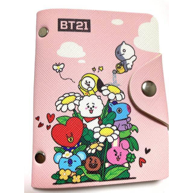 専用 BTS BT21 カードホルダー/カードケース 20枚