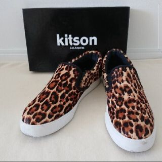 キットソン(KITSON)のねぇまよさま専用 kitson ヒョウ柄 スリッポン スニーカー レオパード(スニーカー)