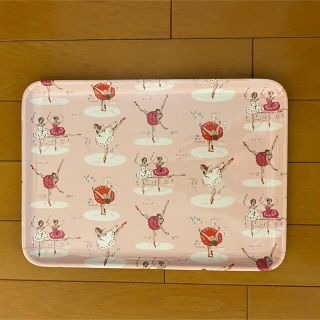 キャスキッドソン(Cath Kidston)のキャスキッドソン　メラミンプレート　トレー　バレエ柄　新品(食器)