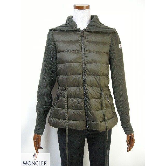 サイズXS□新品□モンクレールGRENOBLEファー付きニットダウン