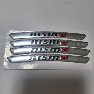 ニッサン(日産)の車アルミ合金リム・ホイール ステッカー 日産 NISMO(車外アクセサリ)