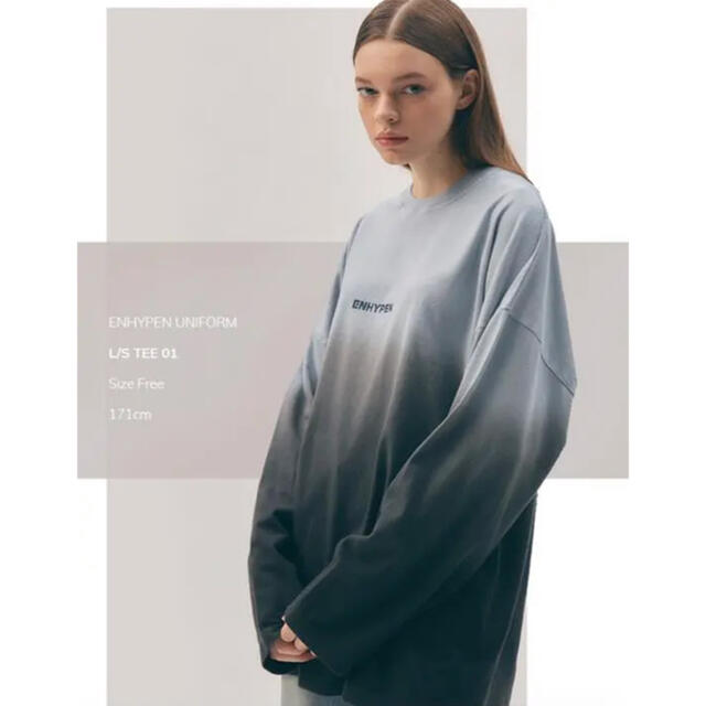 奉呈 ENHYPEN UNIFORM 長袖Tシャツ 2枚セット superior-quality.ru:443