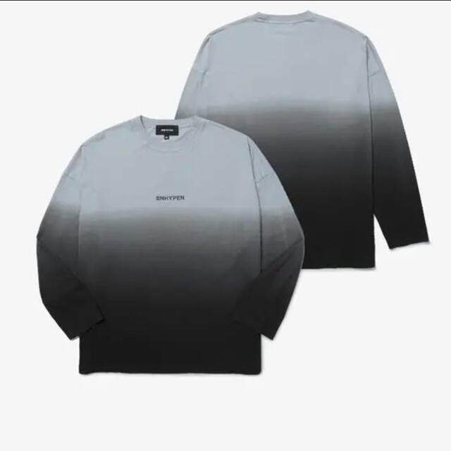 話題の人気 enhypen N by 01の通販 tee 着用 ニキ アパレル one day border Tシャツ(長袖/七分)