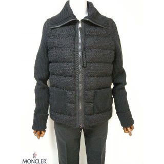 モンクレール(MONCLER)のサイズM■モンクレール■カシミアニット切替ダウジャケット■新品本物■レディース(ダウンジャケット)