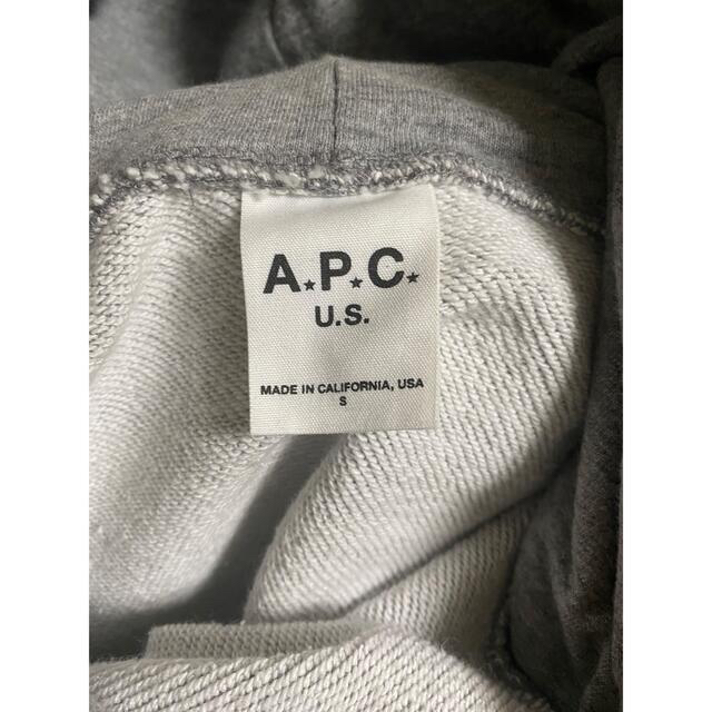 A.P.C(アーペーセー)の"最終値下げ" A.P.C. USAパーカー メンズのトップス(パーカー)の商品写真