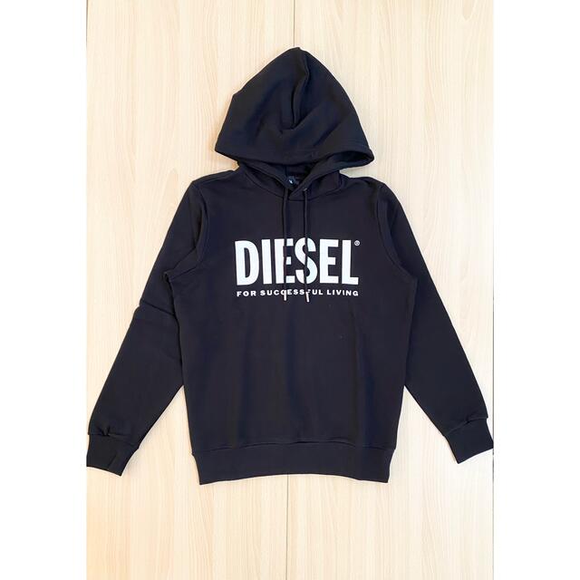 新品 DIESEL パーカー Sサイズ ブラック