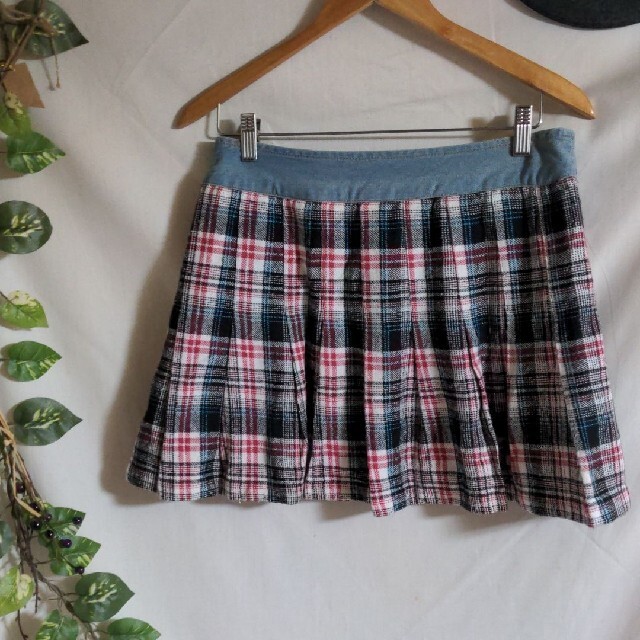 titicaca(チチカカ)のチチカカ　チェックプリーツスカート レディースのスカート(ミニスカート)の商品写真