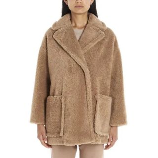 Max Mara テディベア TEBE ショートコートVIALE サイズ36