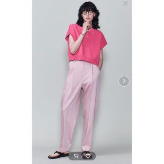 ユナイテッドアローズ(UNITED ARROWS)のroku 6 パンツ　タックパンツ(カジュアルパンツ)