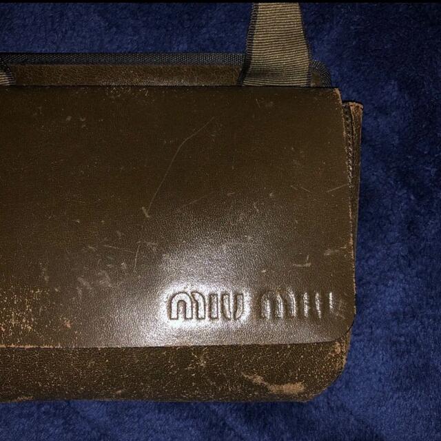 miumiu - Special !! 1990s miu miu archive leatherの通販 by ぽんす