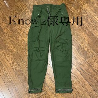 ニードルス(Needles)のM-59 後期　スウェーデン軍　ミリタリー　軍パン　(ワークパンツ/カーゴパンツ)