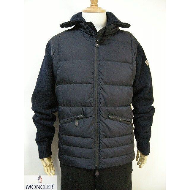 MONCLER(モンクレール)のサイズL■モンクレール■GRENOBLE■ニット切替ダウンジャケット■新品メンズ メンズのジャケット/アウター(ダウンジャケット)の商品写真