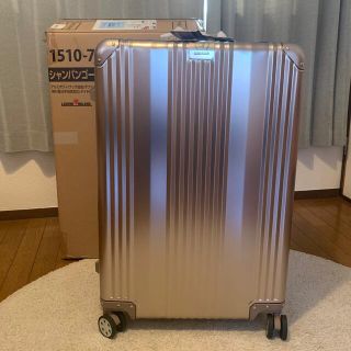 リモワ(RIMOWA)の【新品未使用】レジェンドウォーカー アルミスーツケース 82L 静音8輪 リモワ(トラベルバッグ/スーツケース)