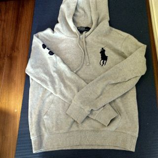 ポロラルフローレン(POLO RALPH LAUREN)のPolo Ralph Lauren グレー パーカー トレーナー 裏起毛(パーカー)