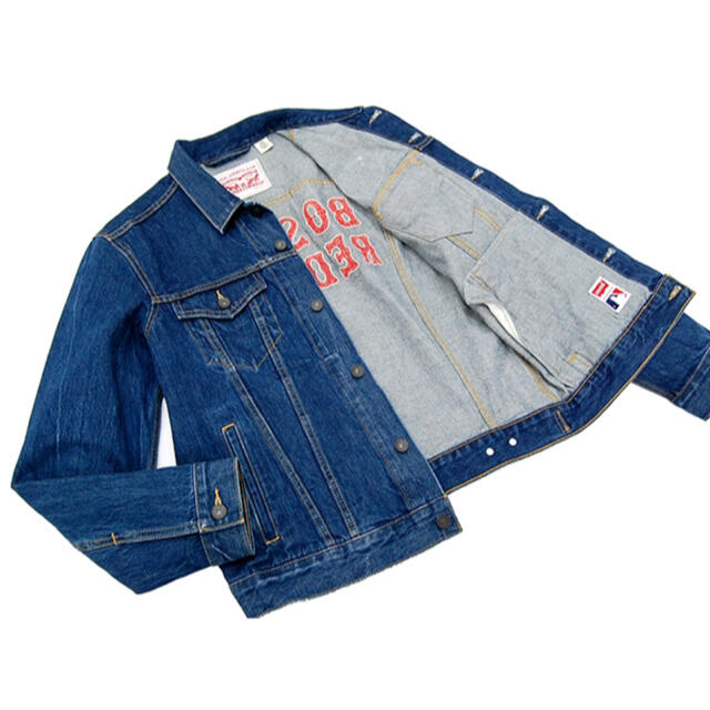 Levi's(リーバイス)の希少！廃盤モデル 90's 美品 リーバイス Levis x MLB  メンズのジャケット/アウター(Gジャン/デニムジャケット)の商品写真