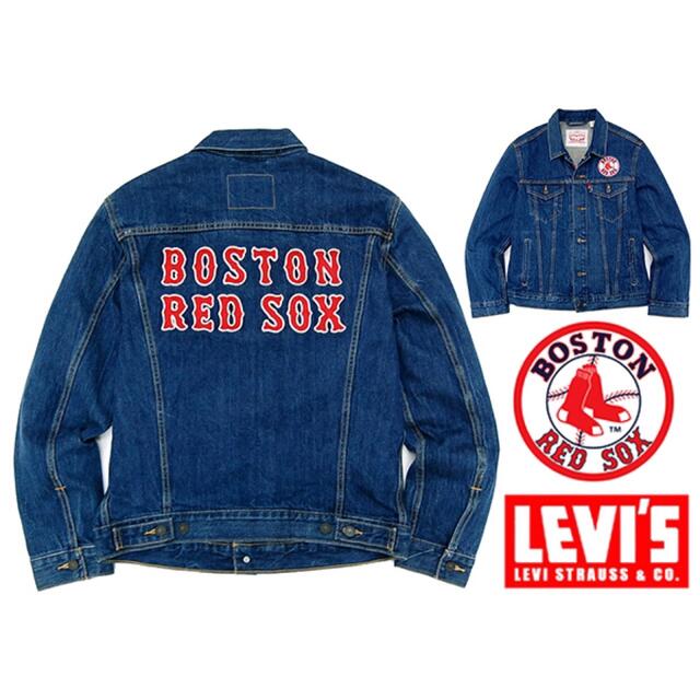 Levi's(リーバイス)の希少！廃盤モデル 90's 美品 リーバイス Levis x MLB  メンズのジャケット/アウター(Gジャン/デニムジャケット)の商品写真