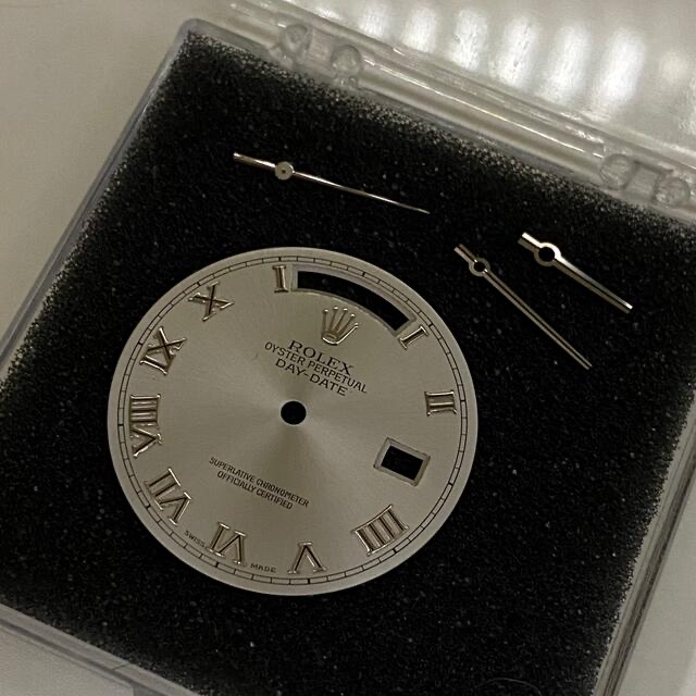 人気No.1 ROLEX - ROLEX DAYーDATE 文字盤 針セット