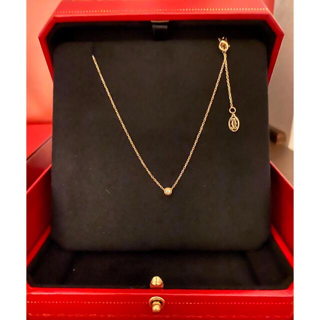 【お買得！】 すぐ届く国内発 Cartier ディアマン レジェ ネックレスXS YG ネックレス・ペンダント 0:ONESIZE