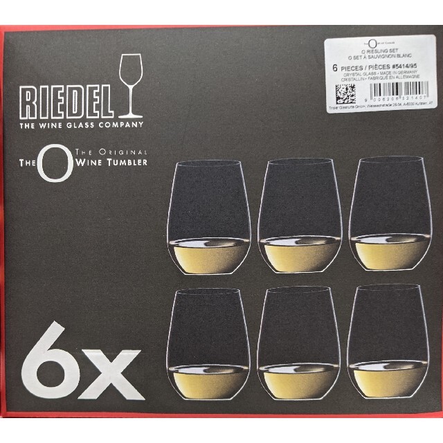 RIEDEL リーデル オー ワインタンブラー 6個セット