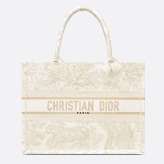 クリスチャンディオール(Christian Dior)の新品 DIOR ブックトート スモール ゴールド トワルドゥジュイ(トートバッグ)