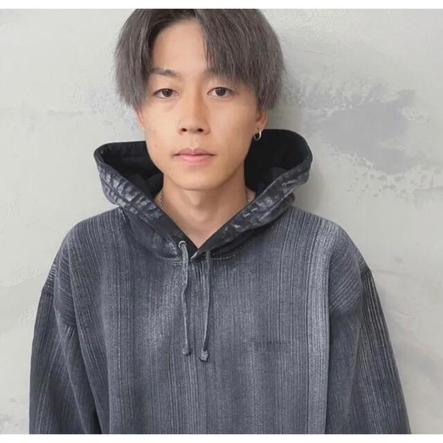 Supreme】Sロゴ スウェットフーディー 肉厚 コムドットゆうた着用モデル-