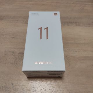 アンドロイド(ANDROID)のxiaomi 11T セレスティアルブルー 8GB RAM 128GB ROM (スマートフォン本体)