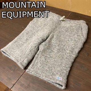 MOUNTAIN EQUIPMENT ウールショートパンツ  S~M相当(ショートパンツ)