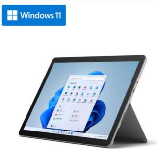 マイクロソフト(Microsoft)のSurface Go 34GB/ 64GBプラチナ 8V6-00015(ノートPC)