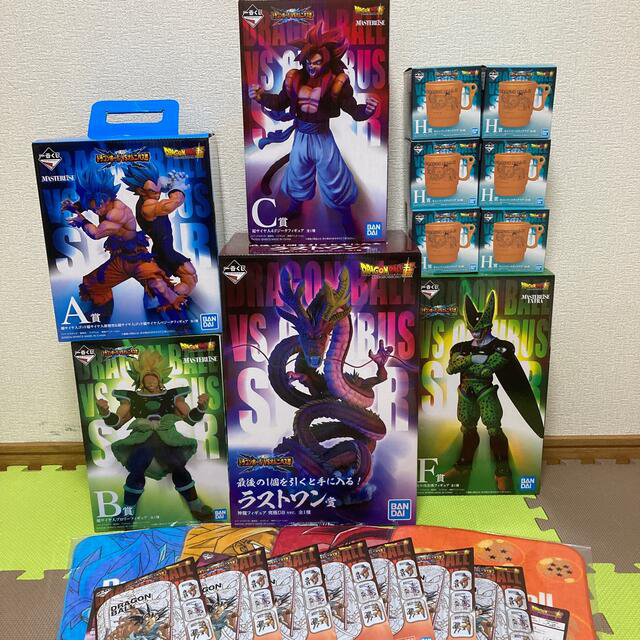 特価商品 ドラゴンボール 一番くじ vsオムニバス フィギュアセット