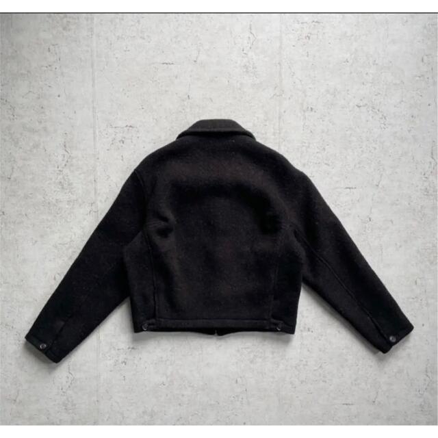 Y's(ワイズ)のY's ワイズ ヨウジヤマモト ヴィンテージ ウール ショートブルゾン ブラック メンズのジャケット/アウター(ブルゾン)の商品写真