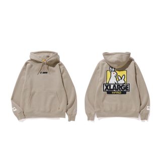 エクストララージ(XLARGE)のFR2 XLARGE コラボパーカーFxxk Icon Hoodie(パーカー)